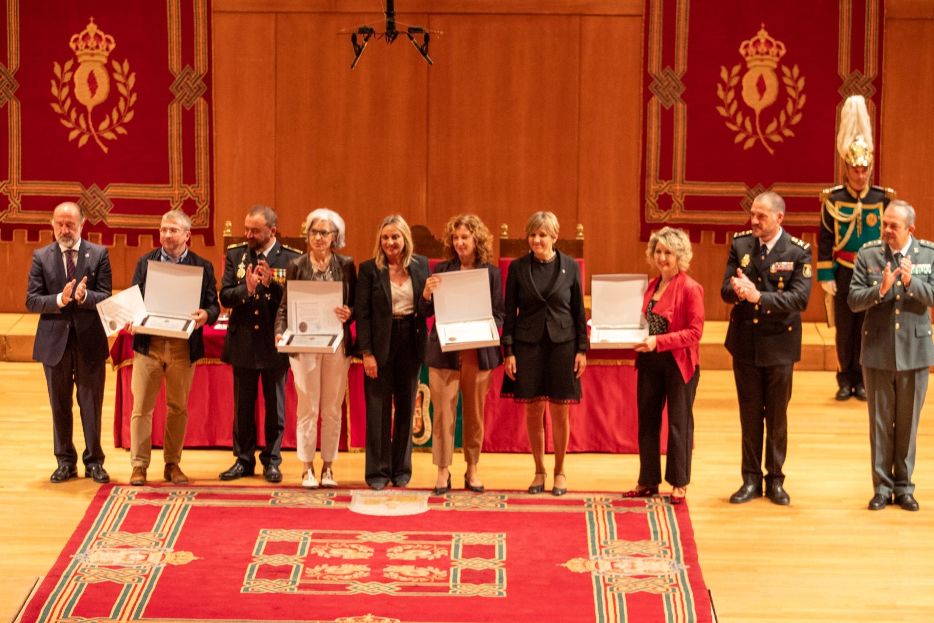 Las imágenes de la celebración de la Policía Local por su patrón, el Ángel Custodio