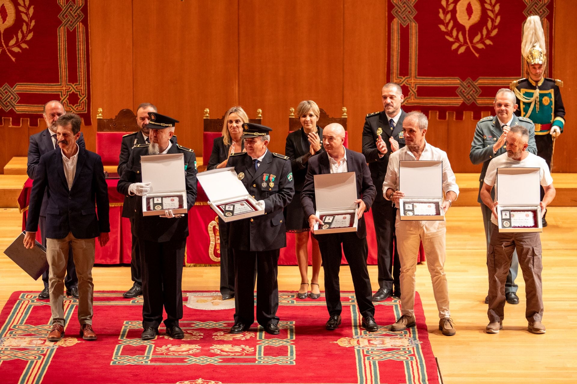 Las imágenes de la celebración de la Policía Local por su patrón, el Ángel Custodio