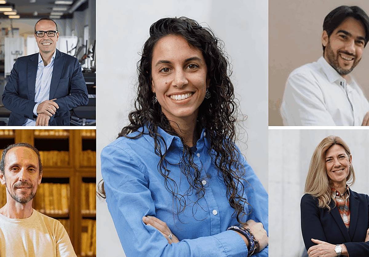 La investigadora Cristina Cadenas, en el centro de la imagen, junto al resto de miembros del Grupo PROFITH que han participado en el proyecto.