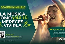 Caja Rural Granada lanza Jovenin.music, la plataforma que acerca al lado más personal de la música