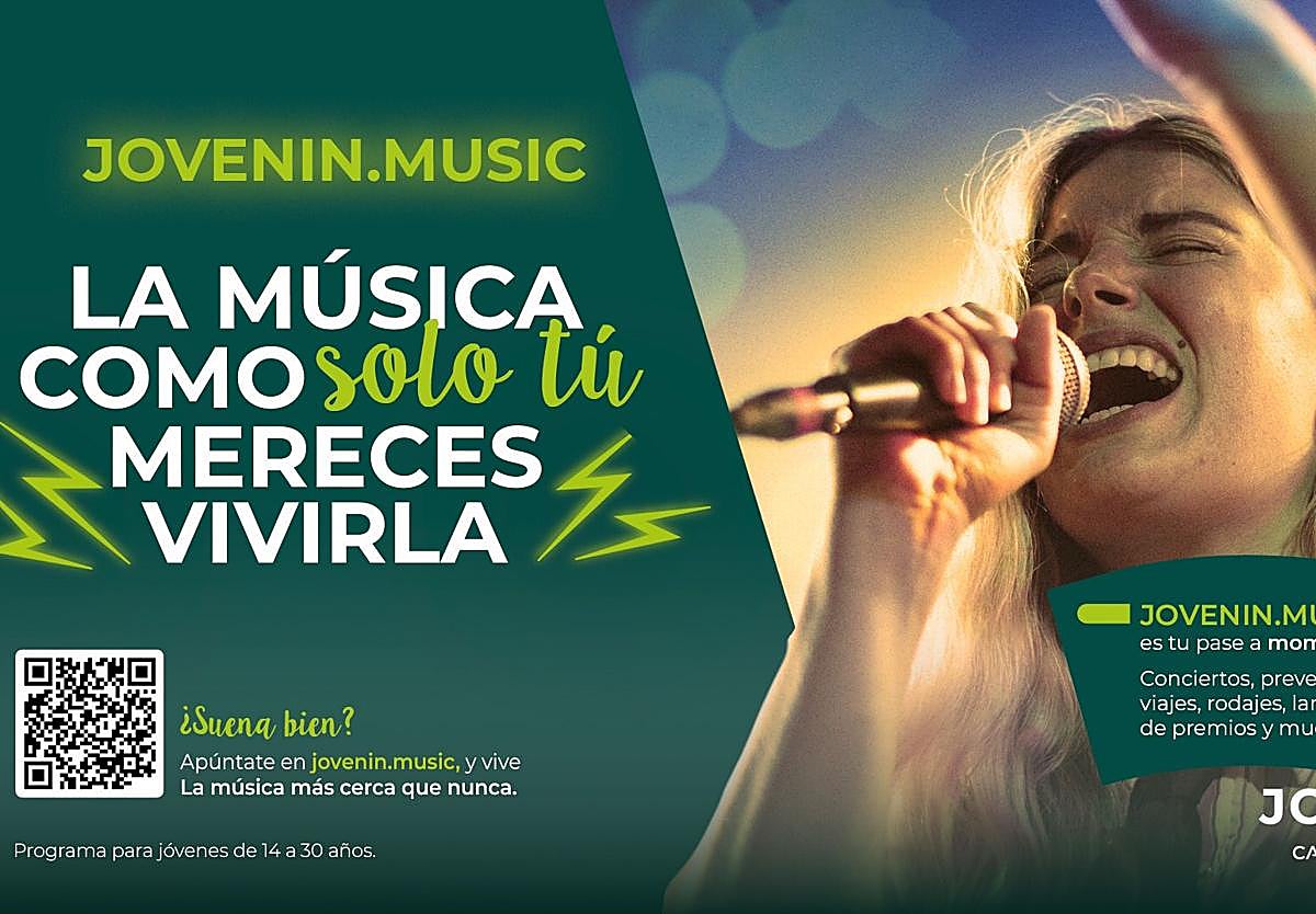 Caja Rural Granada lanza Jovenin.music, la plataforma que acerca al lado más personal de la música