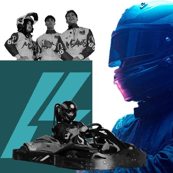 Todas las escuderías, pilotos, influencers y el show del Kart Royale en Granada