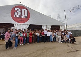 Foto de familia del PSOE provincial.