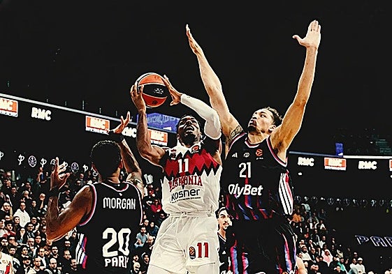 Trent Forrest acabó lesionado en París.