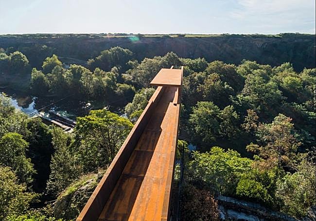 El mirador «Porte-Vue» de Château-Thébaud, cerca de Nantes