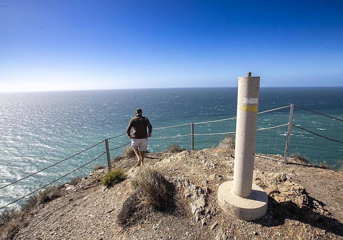 Zona donde se ubicará el futuro mirador.
