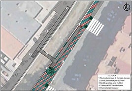 Sale a licitación la construcción de la pasarela sobre río Seco que conectará las calles Guadix y Juan Roig