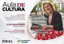 Berna González Harbour, periodista y escritora.