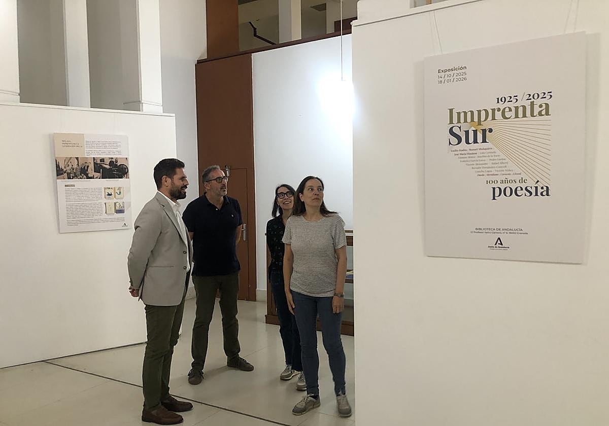 La Biblioteca de Andalucía presenta la exposición '1925-2025. Imprenta Sur: 100 años de poesía', un recorrido histórico por el emblemático taller