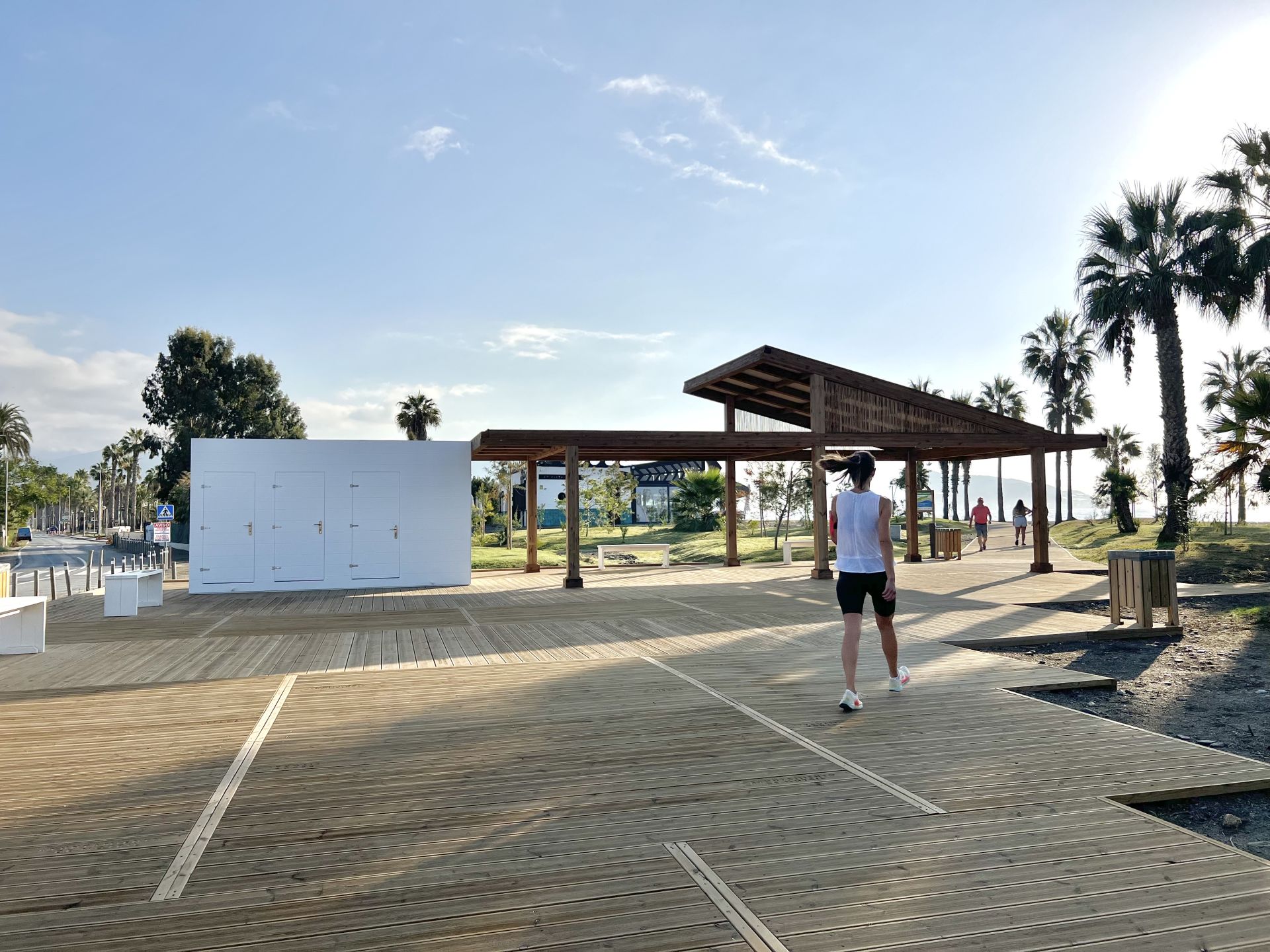 Nuevos módulos en Playa de Poniente.