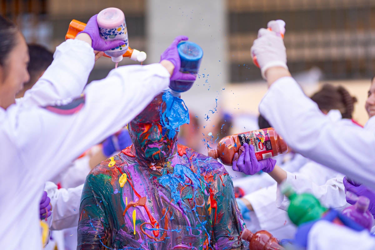 Medicina celebra su Lucas por todo lo alto en Granada