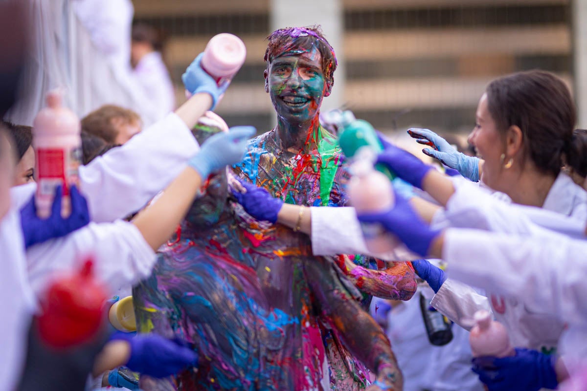 Medicina celebra su Lucas por todo lo alto en Granada