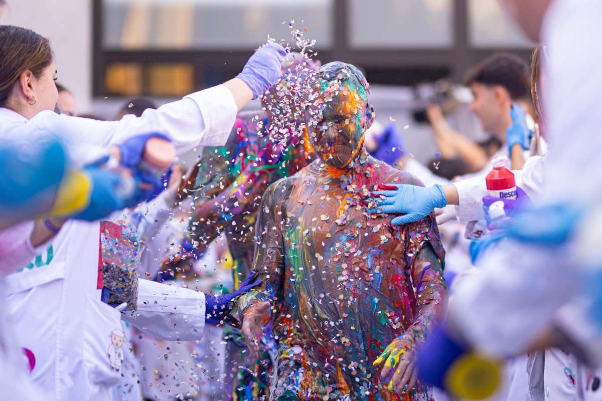 Medicina celebra su Lucas por todo lo alto en Granada