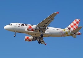 Un avión de Volotea.