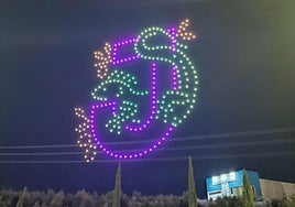 Espectáculo de drones del año pasado.