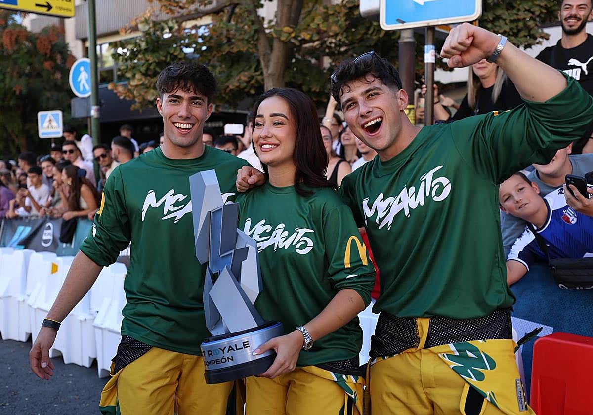Los ganadores de Kart Royale en Granada.