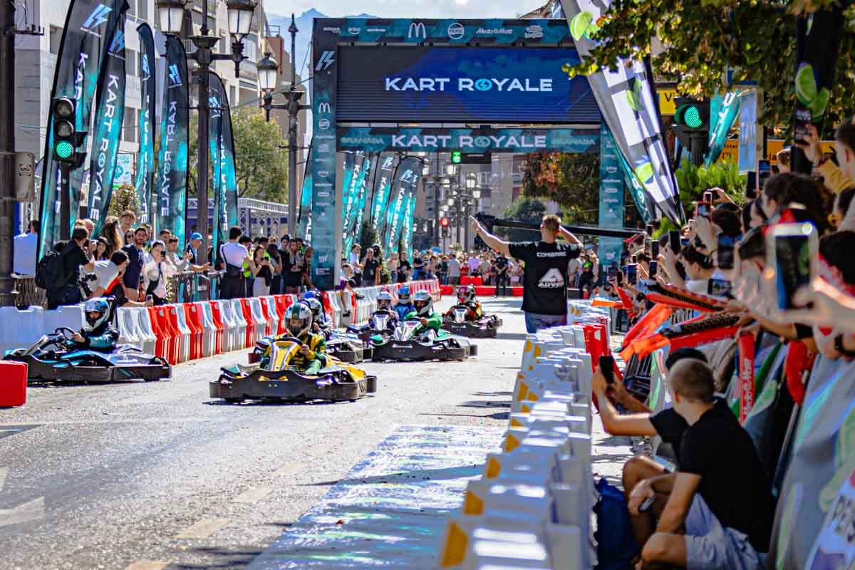 Las imágenes del Kart Royale de Granada desde dentro