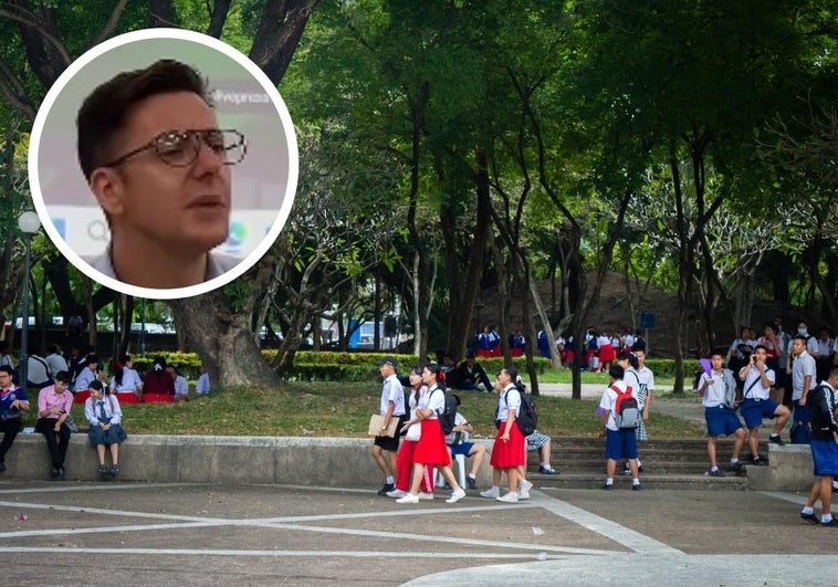 El profesor que se ha hecho viral por enseñar a sus alumnos en Vietnam a hablar en andaluz: «No ni naaa»