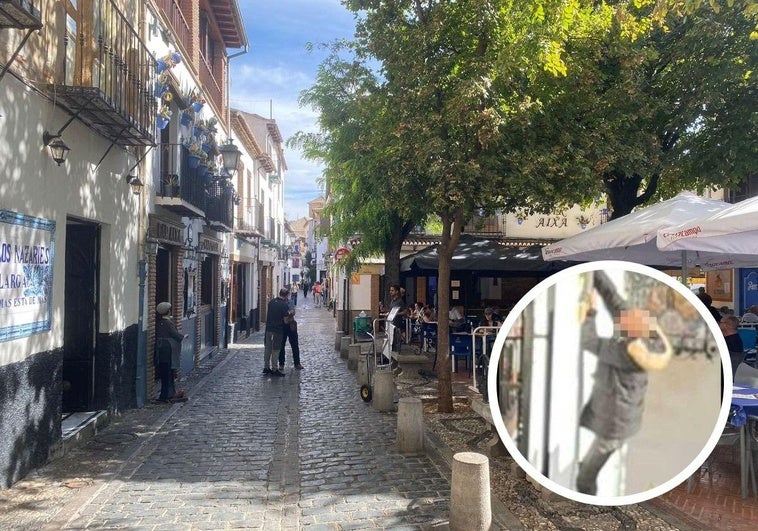 Detienen a un ladrón que tenía en vilo a vecinos del Albacín y se escondía en una cueva