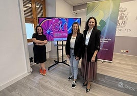 Desirée Amaro, Beatriz López y Ángela Árgueda.