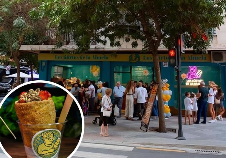 Colas en el centro de Granada para probar el dulce típico de Budapest y Praga: «Es exclusivo nuestro»