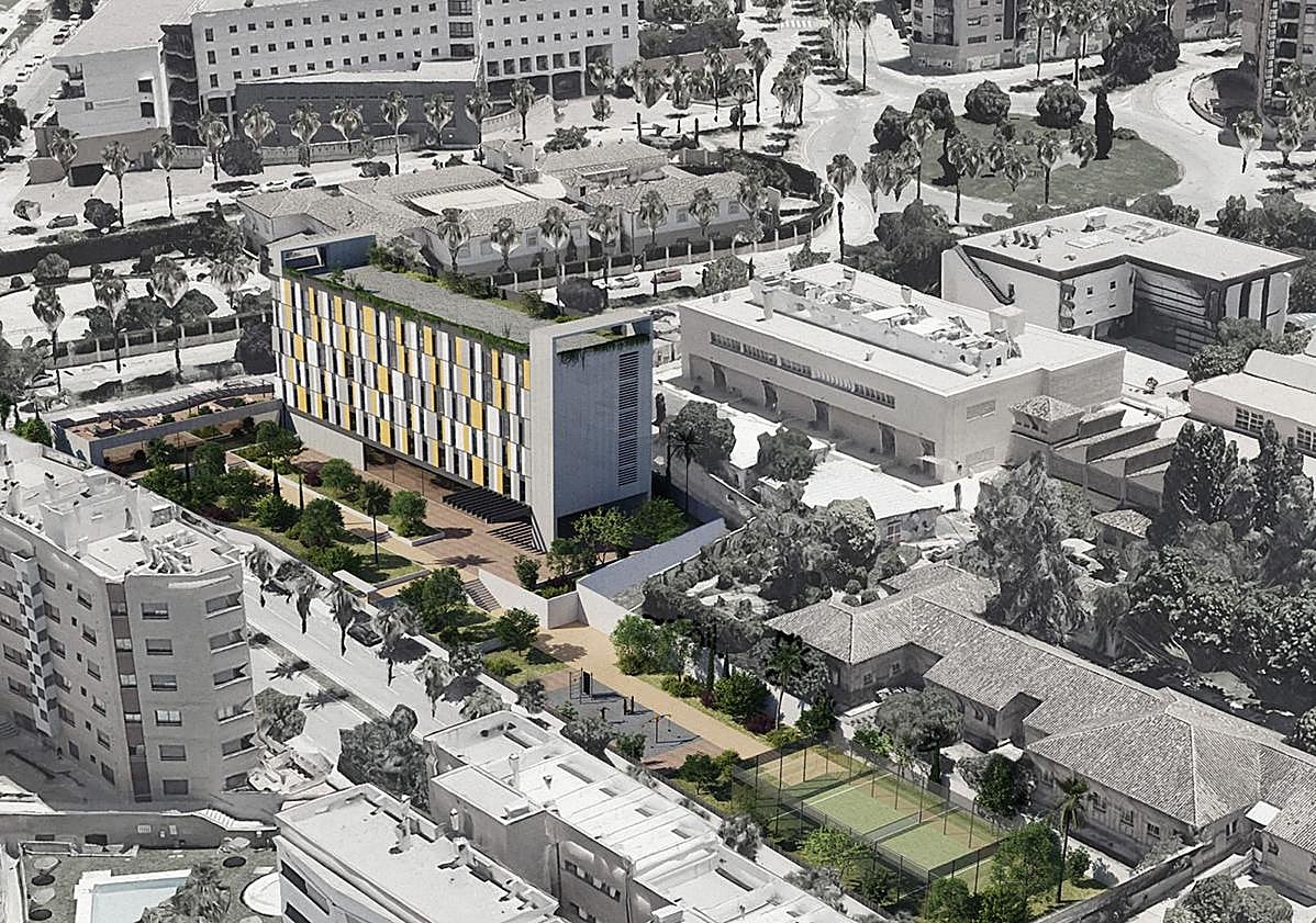 Imagen principal - Diputación creará la primera residencia de estudiantes de Granada a 300 euros la habitación