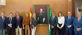 Junta de Fiscales Jefes de Andalucía, con la fiscal superior