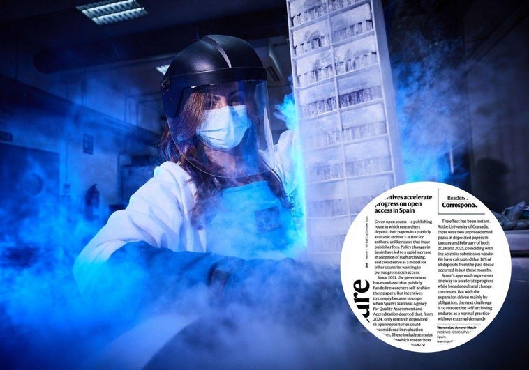 Una carta en Nature destaca a la UGR como ejemplo del cambio hacia la ciencia abierta