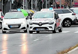 Coches de autoescuela.