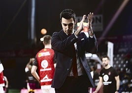 El polémico Gerard Encuentra, expulsado en el Palau.