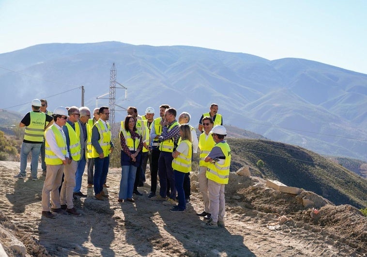 Gran paso para el nuevo acceso a la Alpujarra: llegan el falso túnel y el viaducto