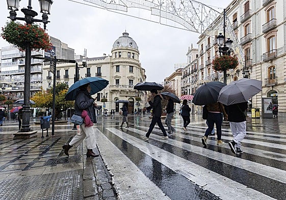 Lluvia en Andalucia.