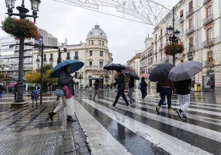 Aviso de última hora por lluvias y frío inminente en Andalucía: Granada a la cabeza