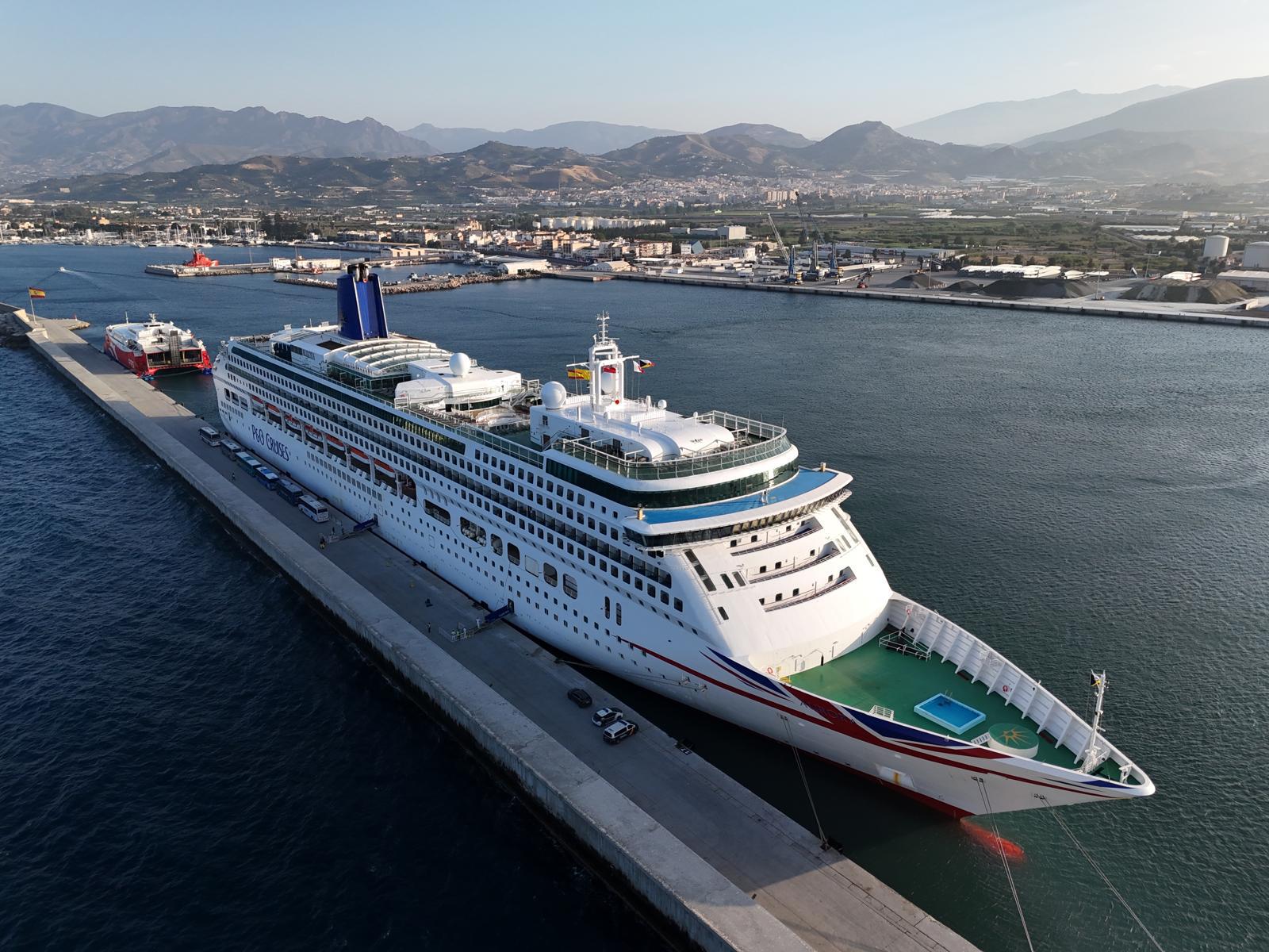 El Puerto de Motril estima en tres millones y 90 empleos el impacto de los cruceros del último trimestre