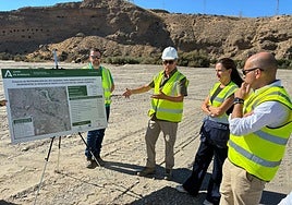 El 70% de las obras de restauración del río Andarax ya están completadas