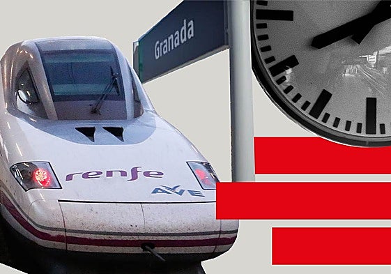 Cuatro de cada diez trenes de Granada no llegan a su hora