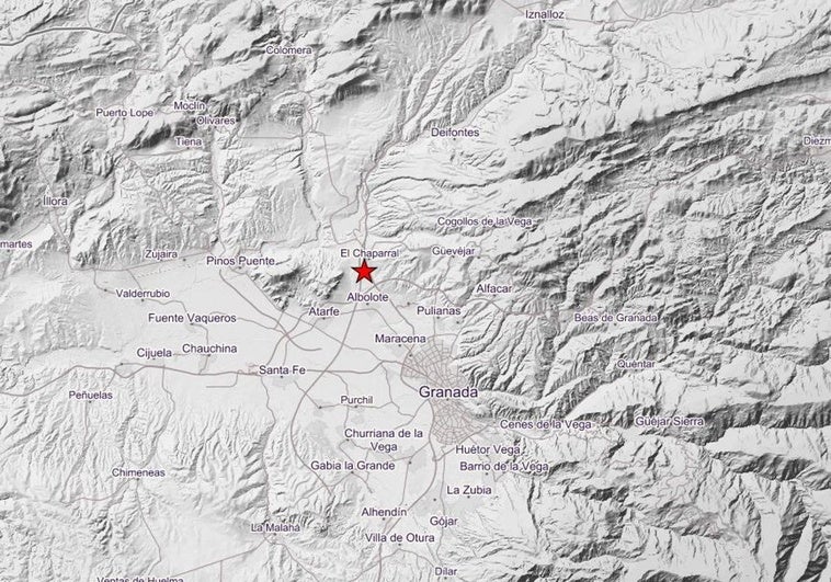 Un terremoto sacude Granada y su Cinturón