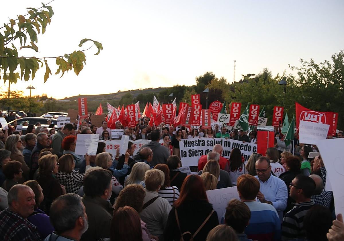 Participantes en la concentración.