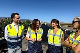 Hay este año casi 2,7 millones para renovar el firme de la carretera a Albuñol (A-345) y la carretera entre Otura y La Malahá (A-385), que da acceso a CITAI.