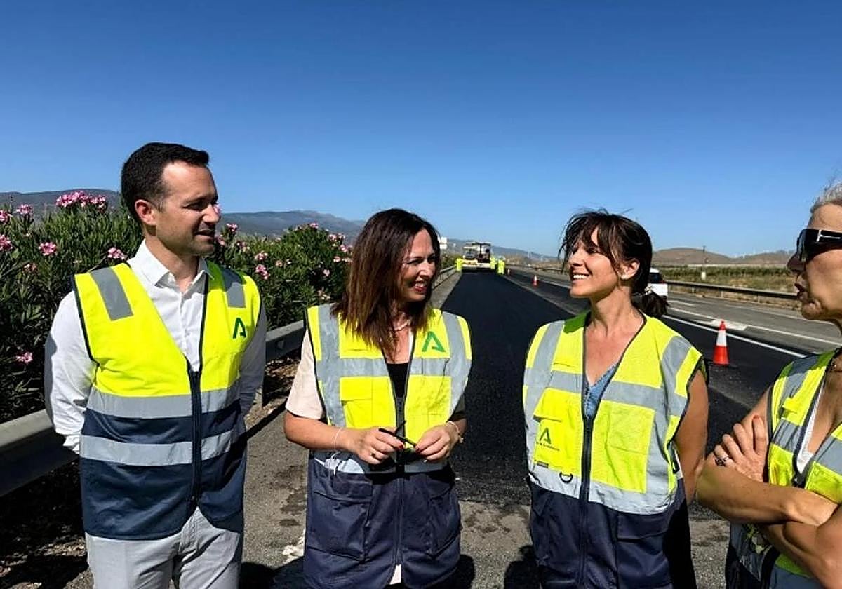 Hay este año casi 2,7 millones para renovar el firme de la carretera a Albuñol (A-345) y la carretera entre Otura y La Malahá (A-385), que da acceso a CITAI.