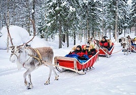 Viaja, en el puente de diciembre, al pueblo de Papá Noel