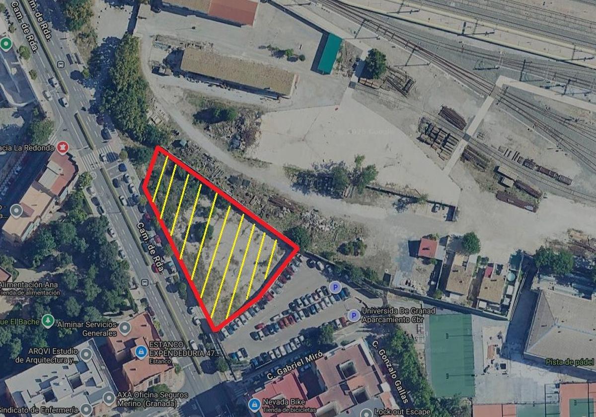 La Universidad de Granada vende su solar del Camino de Ronda por 1,5 millones de euros