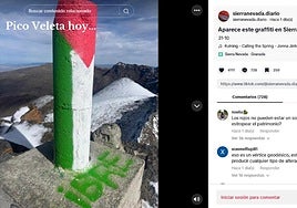 Captura de la página en Tik Tok de sierranevada.diario