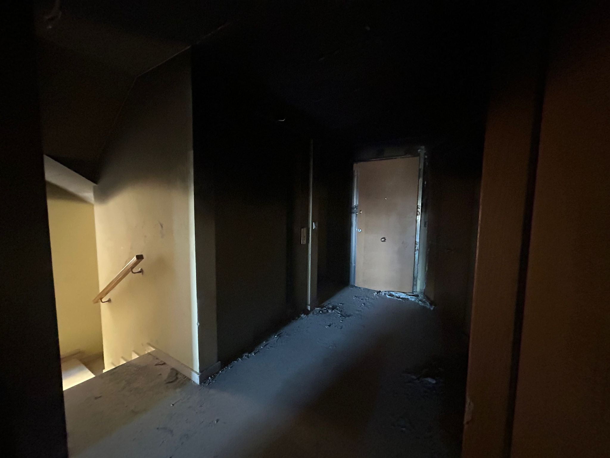 Así quedó el bloque tras la explosión de Atarfe