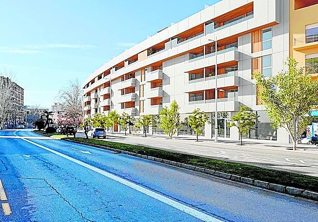 Proyección del nuevo edificio del grupo en la avenida Juan Pablo II.