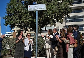 Homenaje al empresario José Vallejo Osorno con una plaza en la Vega de Acá