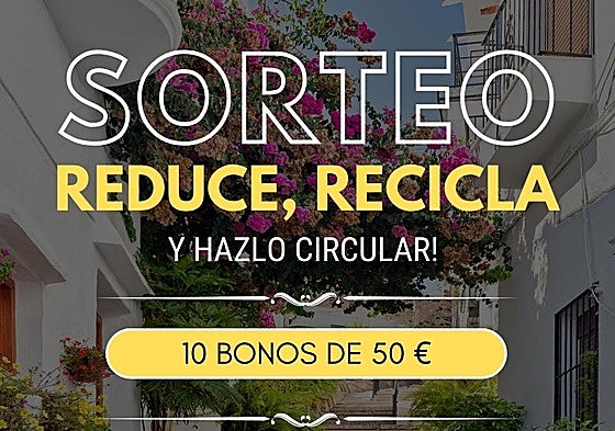 Salobreña lanza junto a los comercios locales un sorteo en Instagram para premiar el reciclaje