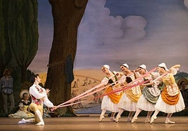 Escena de 'La Fille mal gardée'.