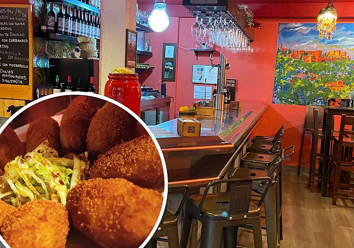 Estas son las mejores croquetas de Granada.