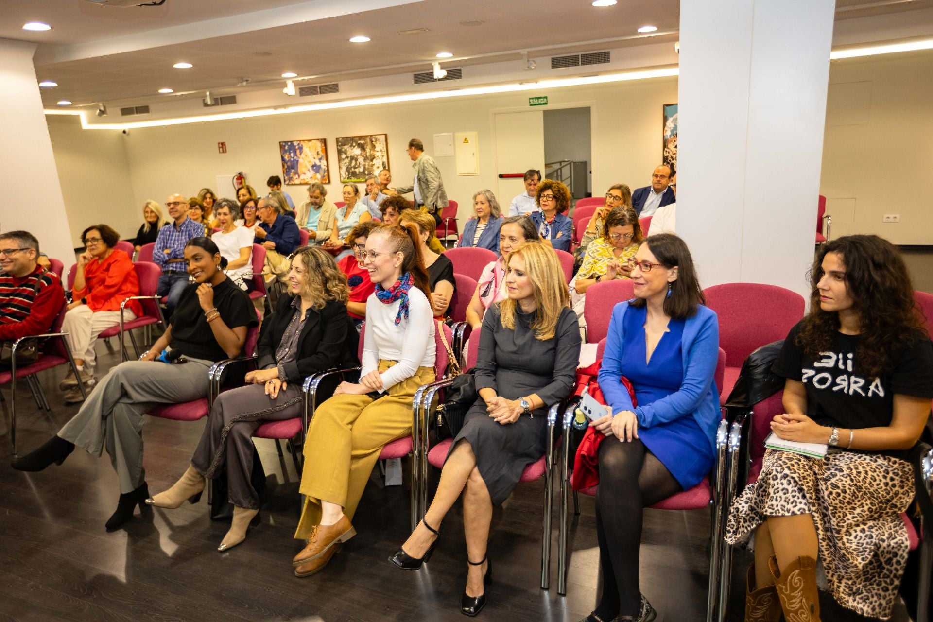 El Aula de Cultura de Berna González Harbour en fotos